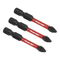 Sealey Phillips #2 Impact Power Tool Bits 50mm 3pc AK8230