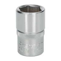 Sealey WallDrive Socket 17mm 1/2"Sq Drive S1217