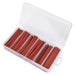 Sealey Heat Shrink Tubing Assortment 100mm 95pc - Red HST100R Sealey - Town Tools 