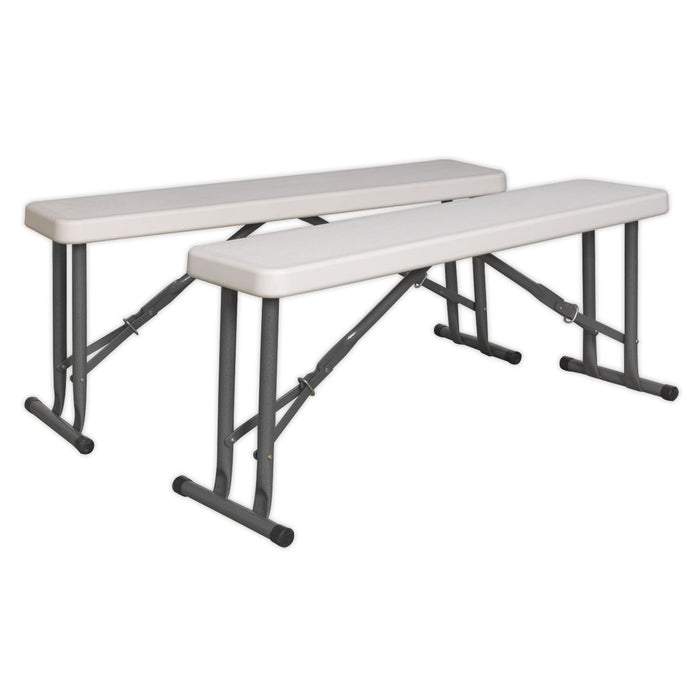 Sealey Portable Folding Table & Bench Set GL87 Sealey - Town Tools 