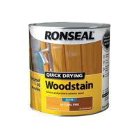 Ronseal Quick Drying Woodstain Satin Natural Pine 2.5 litre