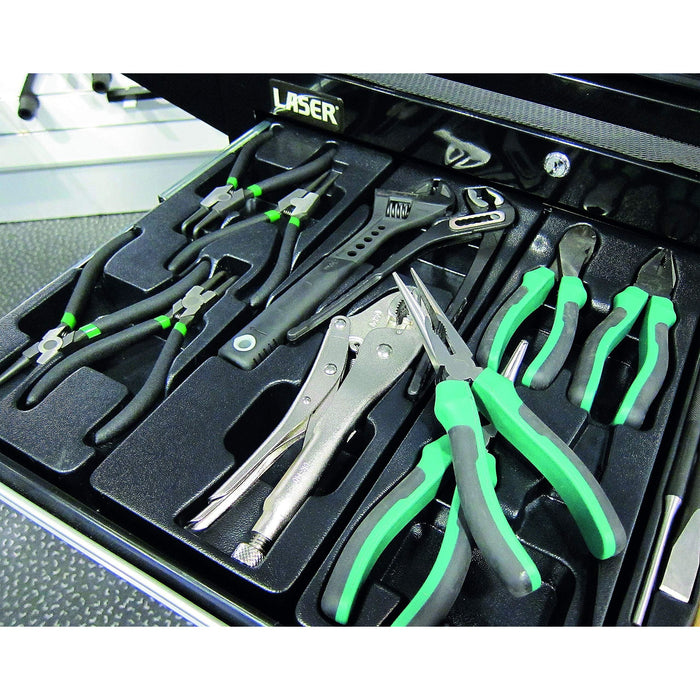 Laser Water Pump Pliers & Wrench Set 3pc 6599