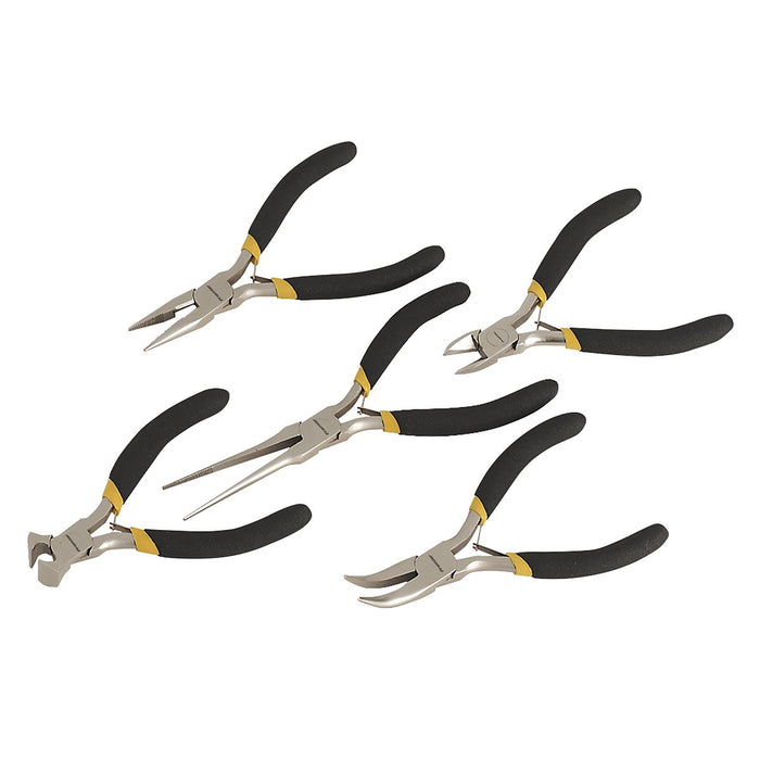 Sealey Premier Premier Mini Pliers Set Ni-Fe Finish 5pc AK937 Sealey Premier - Town Tools 