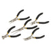 Sealey Premier Premier Mini Pliers Set Ni-Fe Finish 5pc AK937 Sealey Premier - Town Tools 