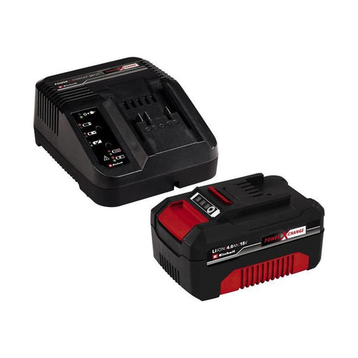 Einhell Power X-Change Battery & Charger Starter Kit 18V 1 x 4.0Ah Li-ion Einhell - Town Tools