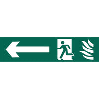 Draper Running Man Arrow Left 73165
