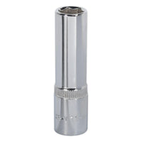 Sealey WallDrive Socket 11mm Deep 3/8"Sq Drive Fully Polished SP3811D