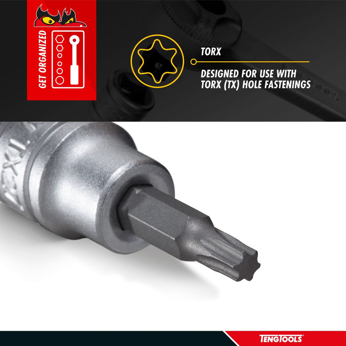 Teng Tools 3/8" TX Bit Socket TX25 Teng Tools - Town Tools 