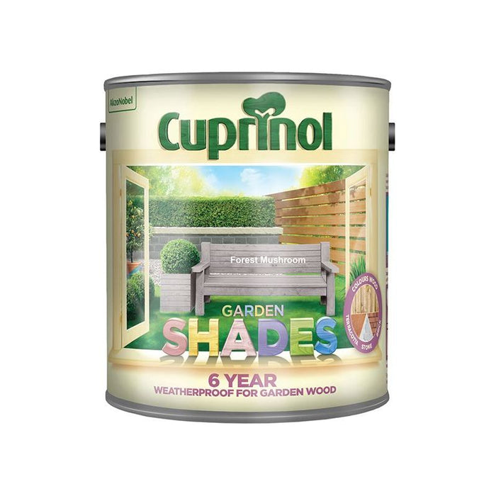 Cuprinol Garden Shades Forest Mushroom 2.5 litre Cuprinol - Town Tools