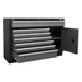 Sealey Modular 7 Drawer Floor Cabinet 1360mm APMS64 Sealey - Town Tools 