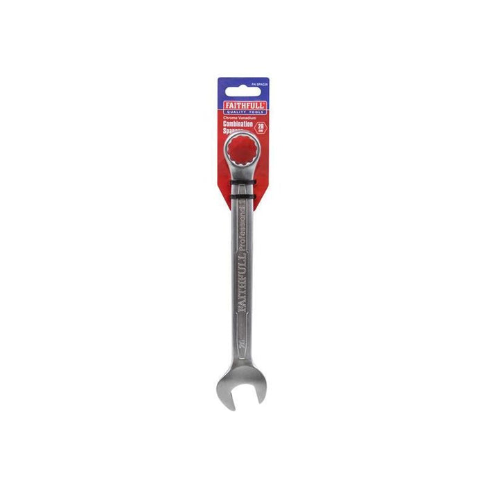 Faithfull Combination Spanner CV Satin Finish 26mm Faithfull - Town Tools