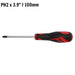 Teng Tools PH Screwdriver PH2 x 100mm L Teng Tools - Town Tools 