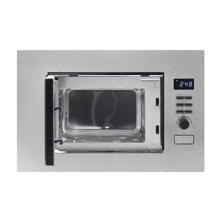 Baridi Integrated Microwave Oven 20L Capacity 900W - Stainless Steel