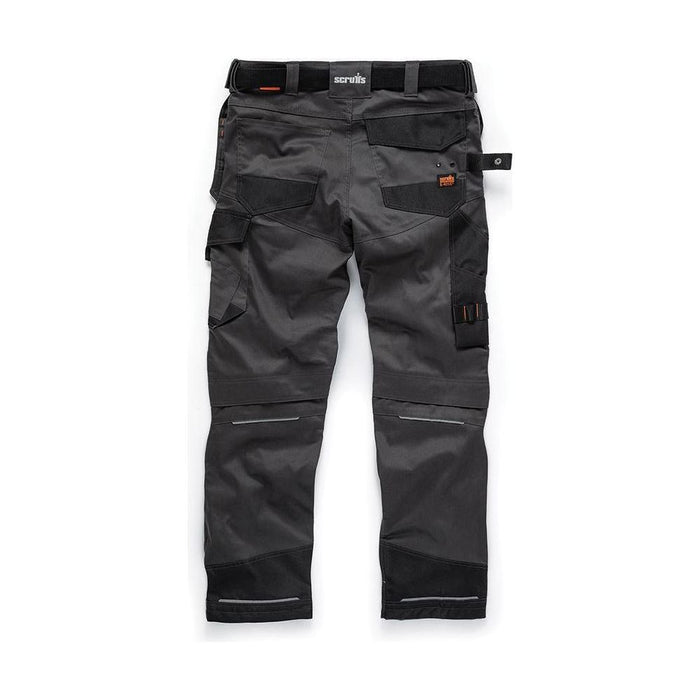 Scruffs Pro Flex Holster Trousers Graphite 36R Scruffs - Town Tools 