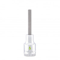 Carlyle Tools 1/2Dr 6mm Hex Bit Socket 80mm Long