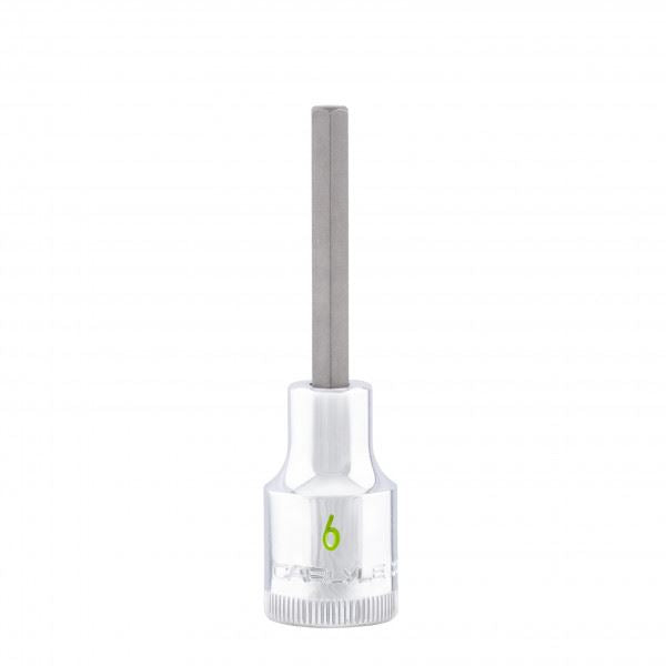 Carlyle Tools 1/2Dr 6mm Hex Bit Socket 80mm Long