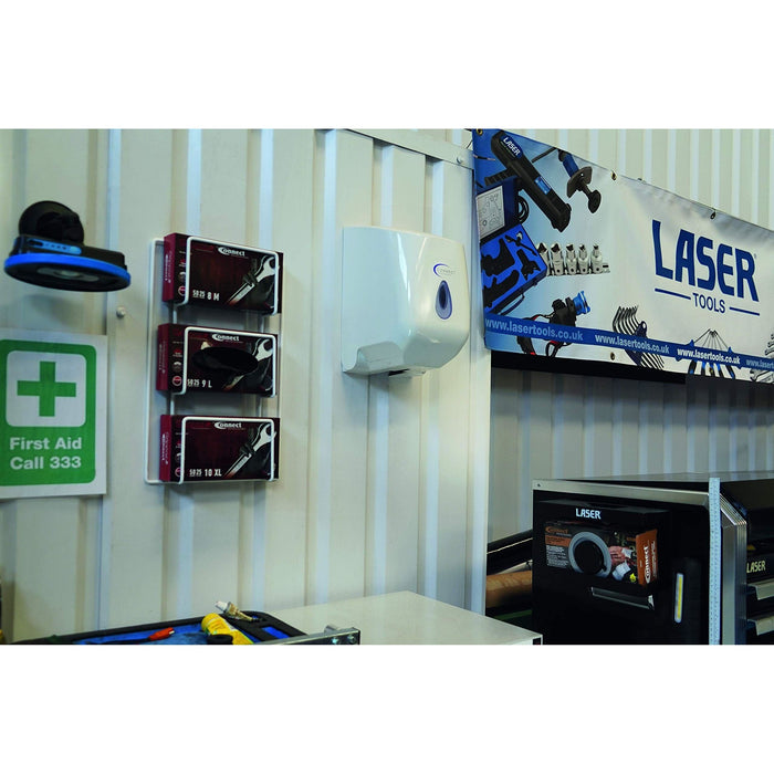 Connect Wall Mounted Glove Box Holder/Rack 37308 Tool Connection - Town Tools 