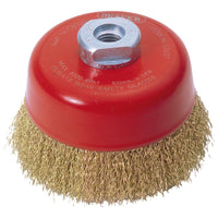 Draper Expert Crimped Wire Cup Brush, 100mm, M14 52637