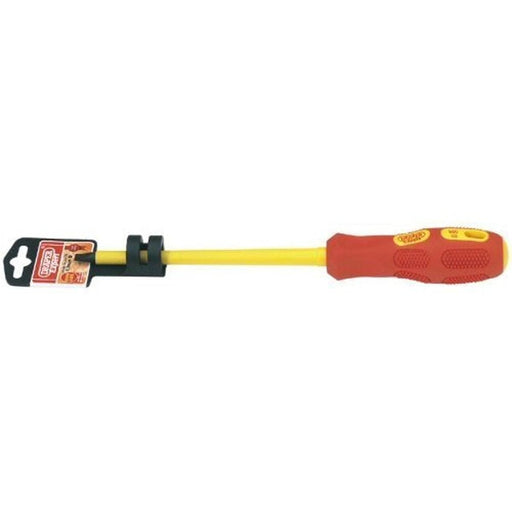 Draper VDE Approved Fully Insulated Plain Slot Screwdriver, 6.5 x 150mm (Display Draper - Town Tools 