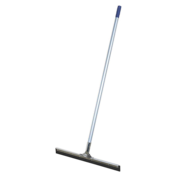 Rubber Floor Squeegee with Aluminium Handle 24"(600mm) Sealey - Town Tools