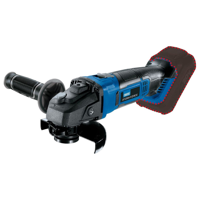 Draper Storm Force 20V Angle Grinder, 115mm (Sold Bare) 89521 Draper - Town Tools 