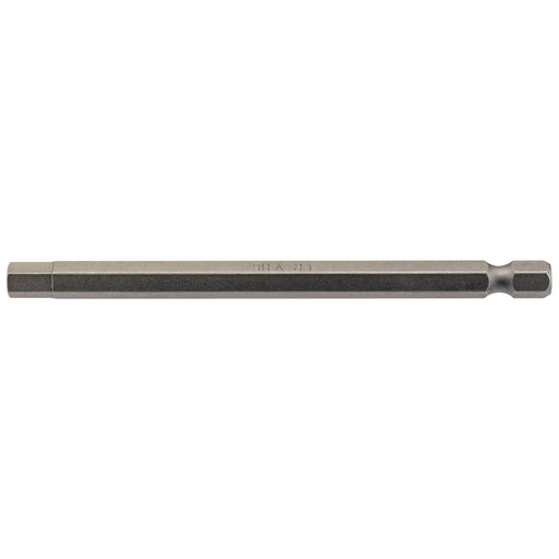 Draper Hexagonal Insert Bit, 6mm, 1/4" Hex, 100mm Long (Pack of 1) 64375 Draper - Town Tools 