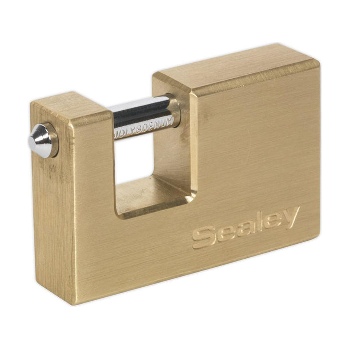 Sealey Brass Shutter Padlock 56mm Sealey - Town Tools 