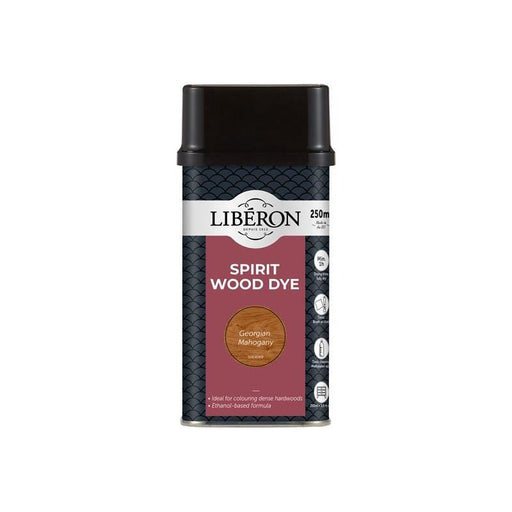Liberon Spirit Wood Dye Georgian Mahogany 250ml Liberon - Town Tools