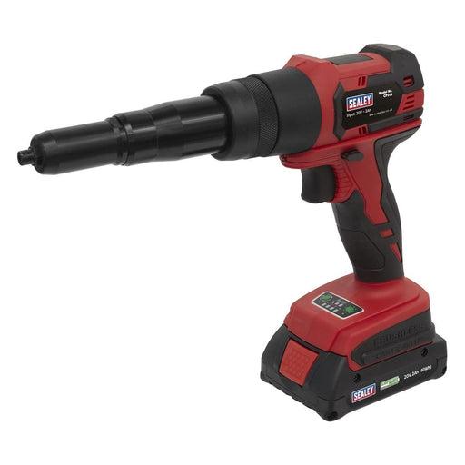 Sealey Cordless Riveter 20V 2Ah Lithium-ion CP314 Sealey - Town Tools 