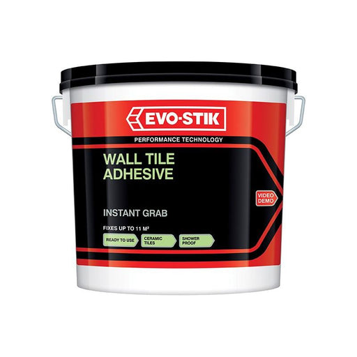 Evo-Stik Instant Grab Wall Tile Adhesive 1 litre EVO-STIK - Town Tools