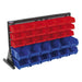 Sealey Bin Storage System Bench Mounting 30 Bins TPS1218 Sealey - Town Tools 