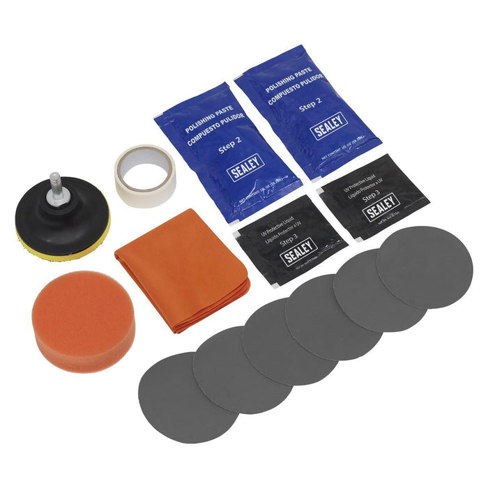 Sealey Headlight Restoration Kit HRK01 Sealey - Town Tools 