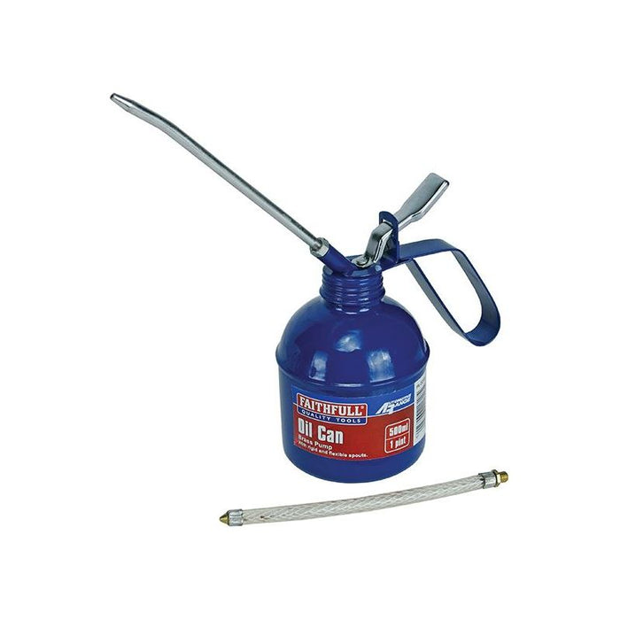 Faithfull Lever Type Oil Can 500ml Faithfull - Town Tools