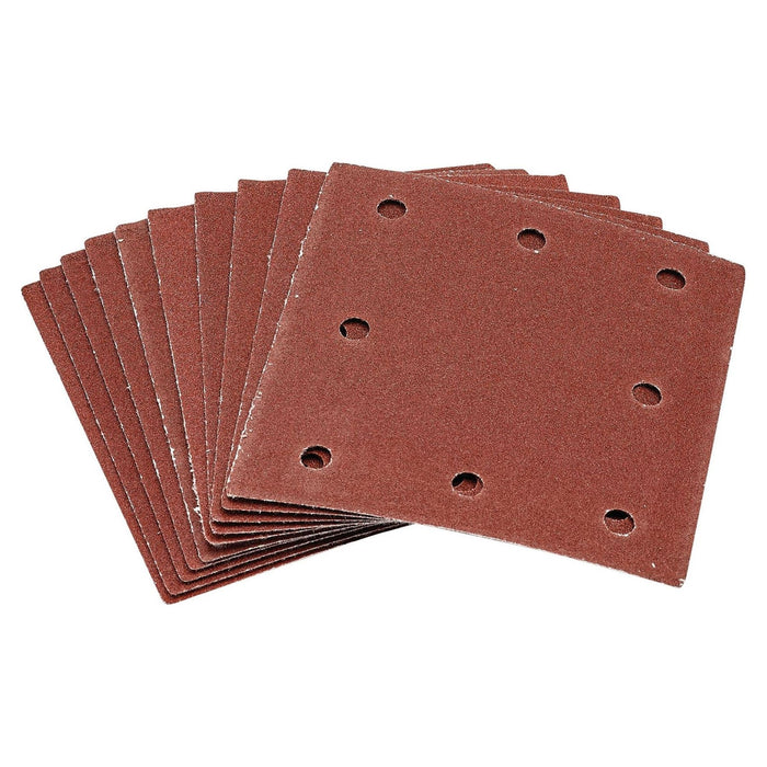 Draper 1/4 Sanding Sheets, 105 x 115mm, 100 Grit 93518 Draper - Town Tools 