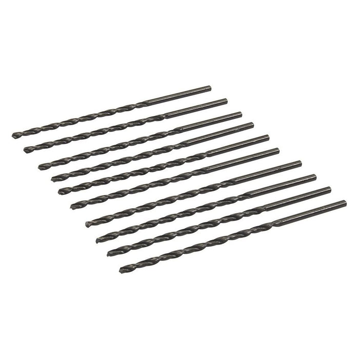 Silverline Metric HSS-R Long Series Bits 10pk 3.0 x 100mm Silverline - Town Tools 