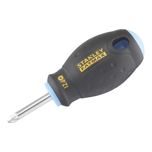 Stanley® Hand Tools FatMax® Stubby Screwdriver Pozidriv Tip PZ1 x 30mm STANLEY® Hand Tools - Town Tools
