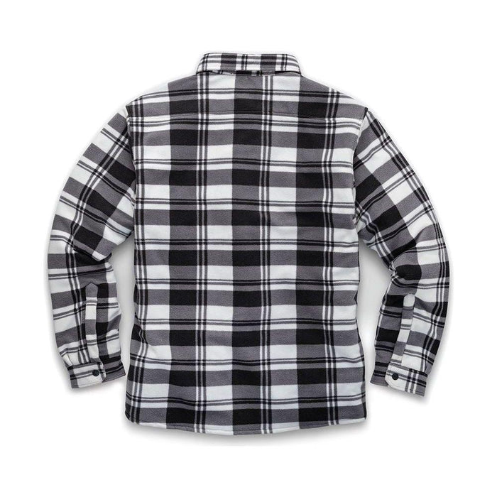 Scruffs Worker Padded Checked Shirt Black/White M Scruffs - Town Tools 