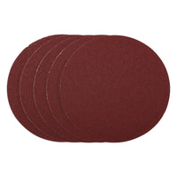 Draper Sanding Discs, 200mm, PSA, 80 Grit, (Pack of 5) 63026