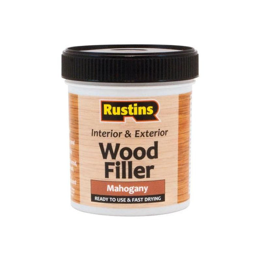 Rustins Acrylic Wood Filler Mahogany 250ml Rustins - Town Tools