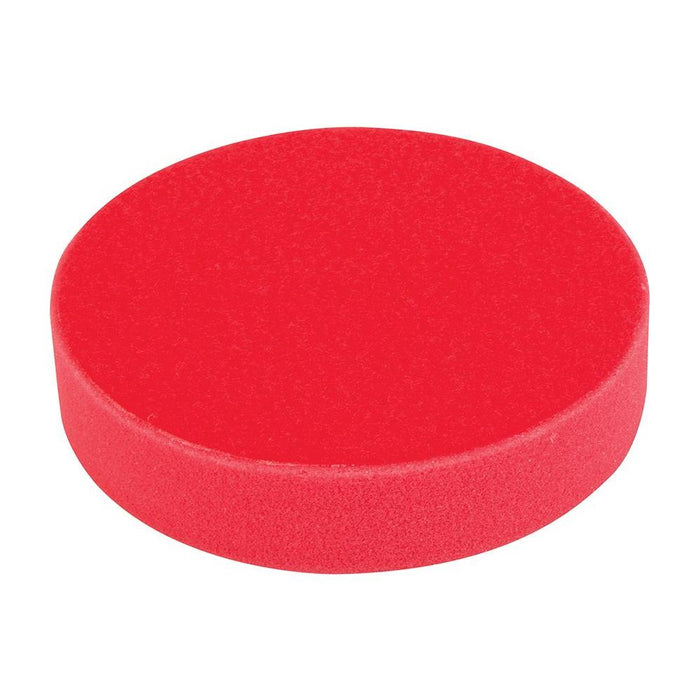 Silverline Hook & Loop Polishing Foam Head 180mm Ultra-Soft Red Silverline - Town Tools 