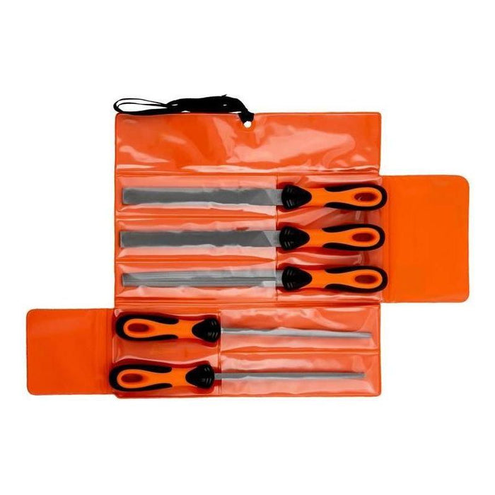 Bahco 200mm (8in) ERGO™ Engineering File Set, 5 Piece Bahco - Town Tools