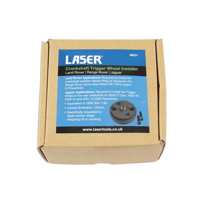 Laser Crankshaft Trigger Wheel Installer - for JLR 6831 Laser - Town Tools 