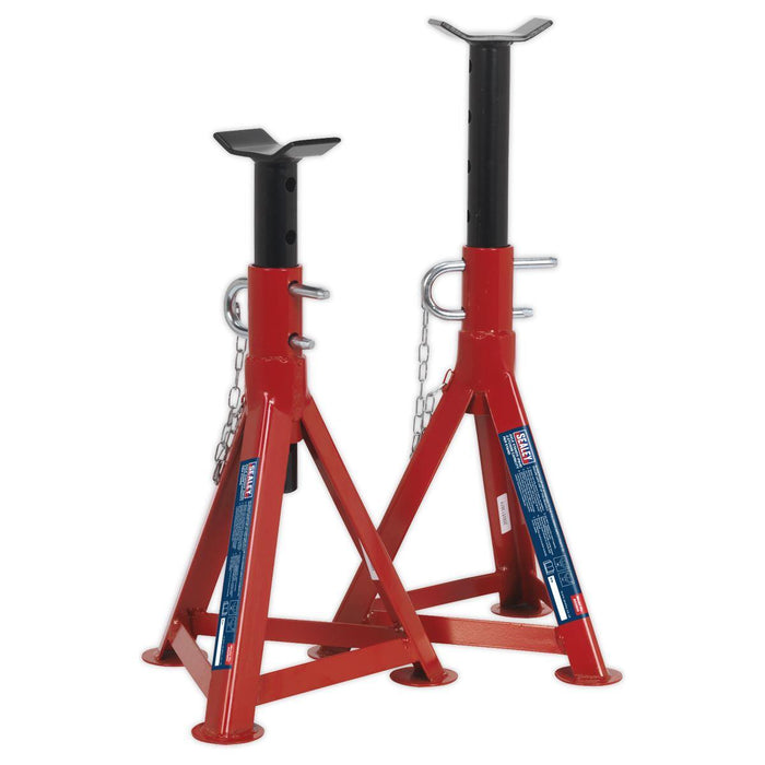 Sealey AXLe Stands (Pair) 2.5 Tonne Capacity per Stand AS2500 Sealey - Town Tools 