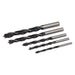 Silverline Lip & Spur Drill Bit Set 5pce 4 - 10mm Silverline - Town Tools 
