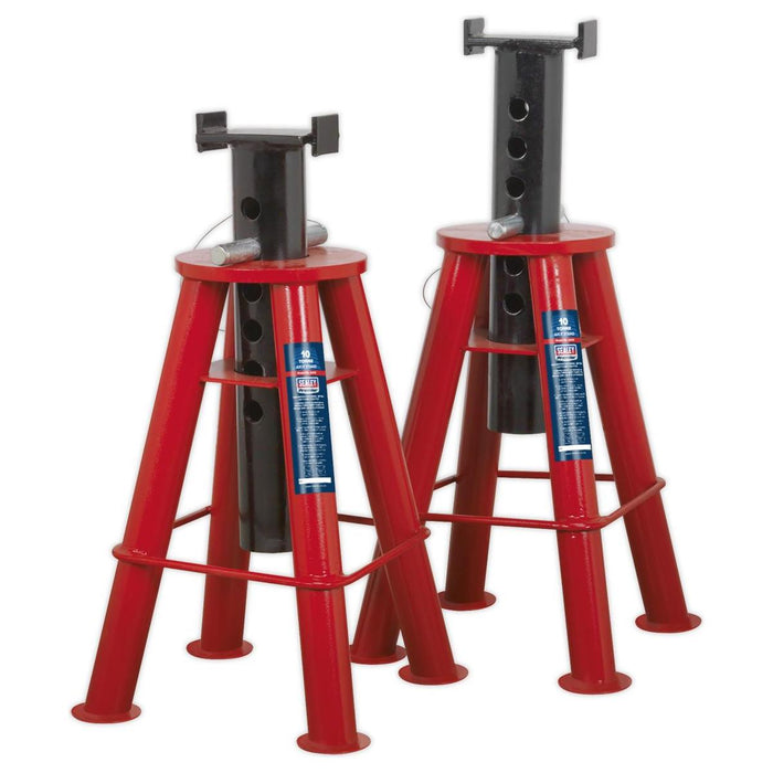 Sealey AXLe Stands (Pair) 10 Tonne Capacity per Stand AS10