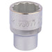 Draper Elora Bi-Hexagon Socket, 1/2" Sq. Dr., 24mm 24690 Draper - Town Tools 