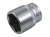 Faithfull Hex Socket 1/2in Drive 30mm Faithfull - Town Tools