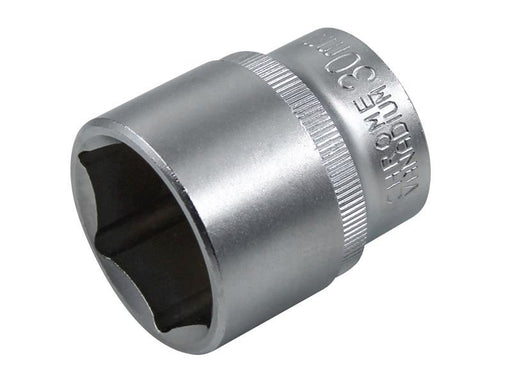 Faithfull Hex Socket 1/2in Drive 30mm Faithfull - Town Tools