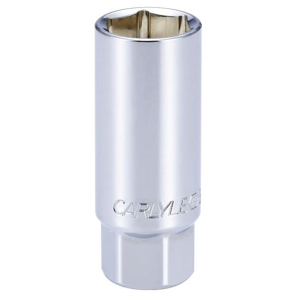 Carlyle Tools Socket - 3/8In. Dr - 3/4In. Spark Plug - Sae Standard