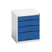 Bott Verso 4 Drawer Cabinet 525mm Bott - Town Tools